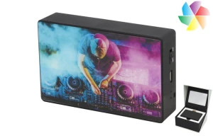 Haut-parleur Bluetooth® enceinte sans fil Fusion publicitaire personnalisé 