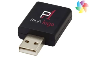 Bloqueur de données USB publicitaire personnalisé 