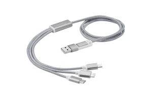Câble de chargement personnalisé 5-en-1 Versatile