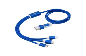 Câble de chargement personnalisé 5-en-1 Versatile