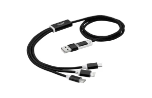 Câble de chargement personnalisé 5-en-1 Versatile