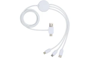 Câble de charge personnalisé 5-en-1 Pure avec additif antibactérien