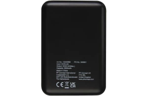 Batterie externe personnalisable powerbank ultra-mince Gleam 5 000 mAh