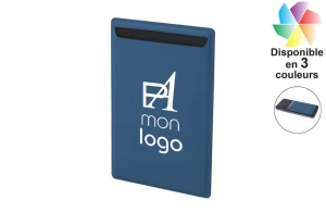 Porte carte de crédit publicitaire personnalisé Magclick magnétique 