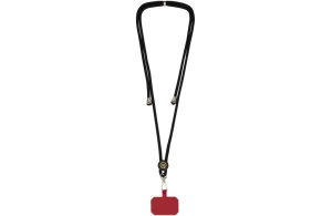 Cordon tour de cou publicitaire personnalisé Kubi lanyard ajustable pour étuis de téléphone 