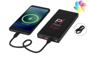 Batterie externe Hybrid à charge rapide de 10 000 mAh