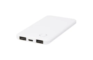 Batterie externe personnalisable powerbank plat slender 4 000 mAh