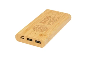 Batterie externe 10 000 mAh en bambou Tulda