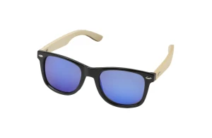 Lunettes de soleil personnalisées à miroir polarisé en PET recyclé et bambou
