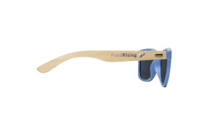 Lunettes de soleil personnalisées au design rétro en bambou