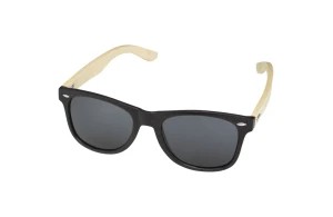 Lunettes de soleil personnalisées au design rétro en bambou