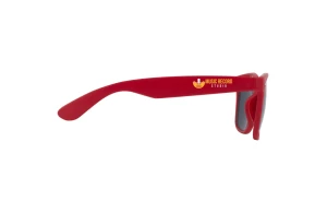 Lunettes de soleil personnalisées Sun Ray rétro en plastique recyclé