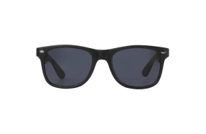 Lunettes de soleil personnalisées Sun Ray rétro en plastique recyclé