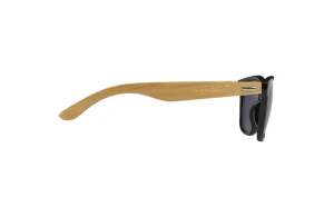 Lunettes de soleil personnalisées en bambou et plastique recyclé