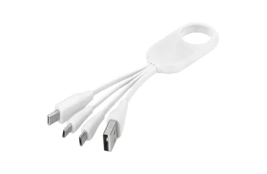 Câble de charge personnalisé multi ports type C 4 en 1 Troup