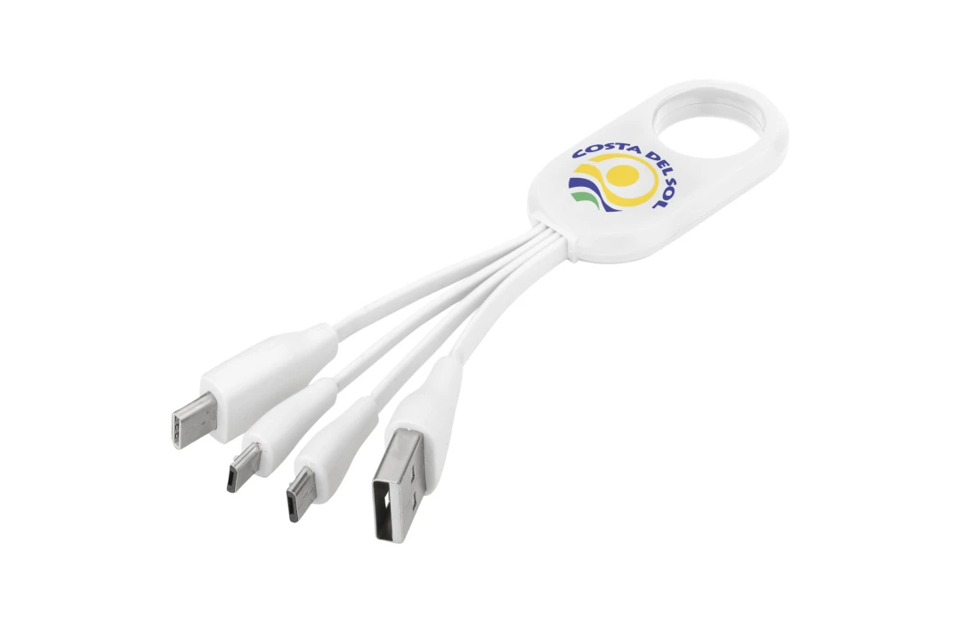 Câble USB multi ports type C 4 en 1 Troup