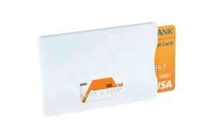 Porte cartes de crédit personnalisé RFID anti fraude