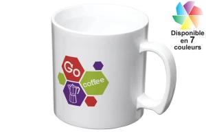 Mug personnalisé en plastique standard de 300ml