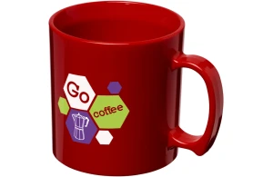 Mug personnalisé en plastique standard de 300ml