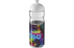 Bidon sport personnalisé transparent H2O Active® Base 650ml