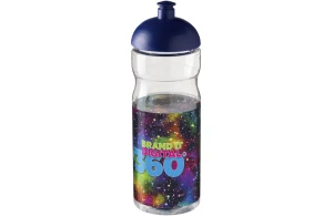 Bidon sport personnalisé transparent H2O Active® Base 650ml
