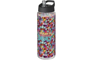 Gourde sport personnalisée H2O Active® Vibe 850ml couvercle bec verseur