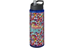 Gourde sport personnalisée H2O Active® Vibe 850ml couvercle bec verseur
