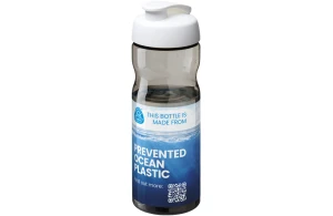 Bidon sport personnalisée recyclé Base 650ml avec couvercle à bascule
