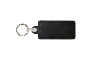 Porte-clés personnalisé vérificateur de structures de pneu plastique recyclé Kym