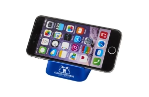 Support de téléphone en plastique Crib publicitaire personnalisé 
