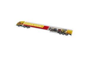 Règle personnalisée en forme de camion de 30 cm en plastique recyclé