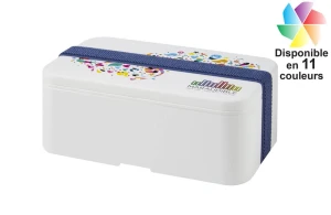 Boite repas publicitaire personnalisée MIYO lunch box en PET recyclé 700ml 
