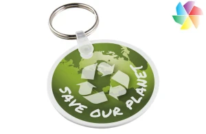 Porte-clés recyclé circulaire Tait publicitaire personnalisé 