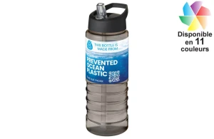Gourde sport H2O Active® recyclé Treble 750 ml publicitaire personnalisée 