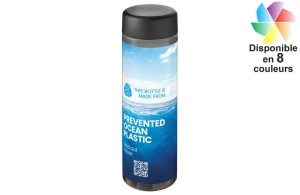 Bouteille H2O Active® Eco vibe avec couvercle vissé 850 ml publicitaire personnalisée 