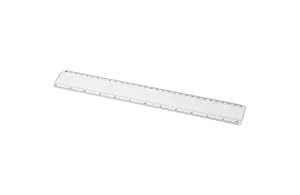 Règle publicitaire 30 cm en plastique pour insertion de papier