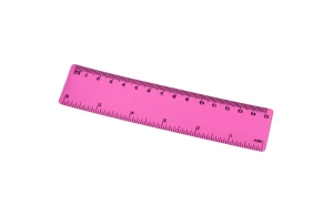 Règle personnalisée de 15 cm en plastique léger flexible