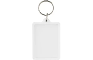 Porte-clés personnalisé rectangulaire en plastique Vito
