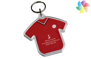 Porte-clés en forme de t-shirt Combo publicitaire personnalisé 