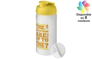 Bidon sport publicitaire personnalisé shaker baseline Plus 500 ml 