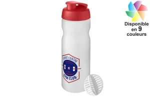 Bidon sport publicitaire personnalisé shaker baseline plus 650 ml 