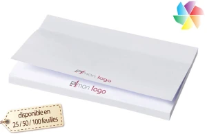 Bloc note repositionnable post-it personnalisé 150 x 100 mm