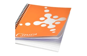 Cahier Desk-Mate® à spirales A5 avec couverture PP