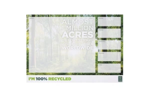 Sous main personnalisé A3 en papier recyclé Desk-Mate®