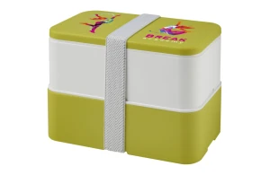 Boite repas lunch box double bloc MIYO 1,4 litre