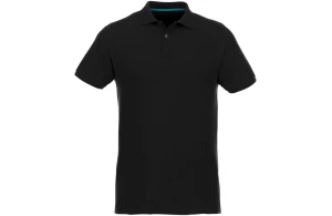 Polo personnalisé bio recyclé à manches courtes pour homme