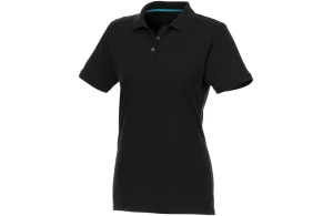 Polo personnalisé bio recyclé à manches courtes pour femme