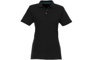 Polo personnalisé bio recyclé à manches courtes pour femme