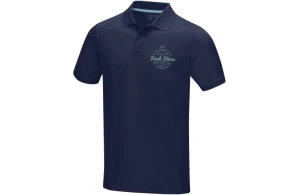 Polo manches courtes en coton biologique pour homme