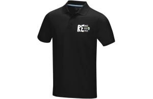 Polo personnalisé manches courtes en coton biologique pour homme